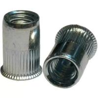 Рекомендуем купить Заклепка М4x10 с внутренней резьбой, насечками и уменьшенным бортом, оц. сталь