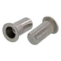 Купить заклепка м5x19 закрытая с внутренней резьбой, насечками и цилиндрическим бортом, нерж. сталь a2 оптом | ПРОТОРГ