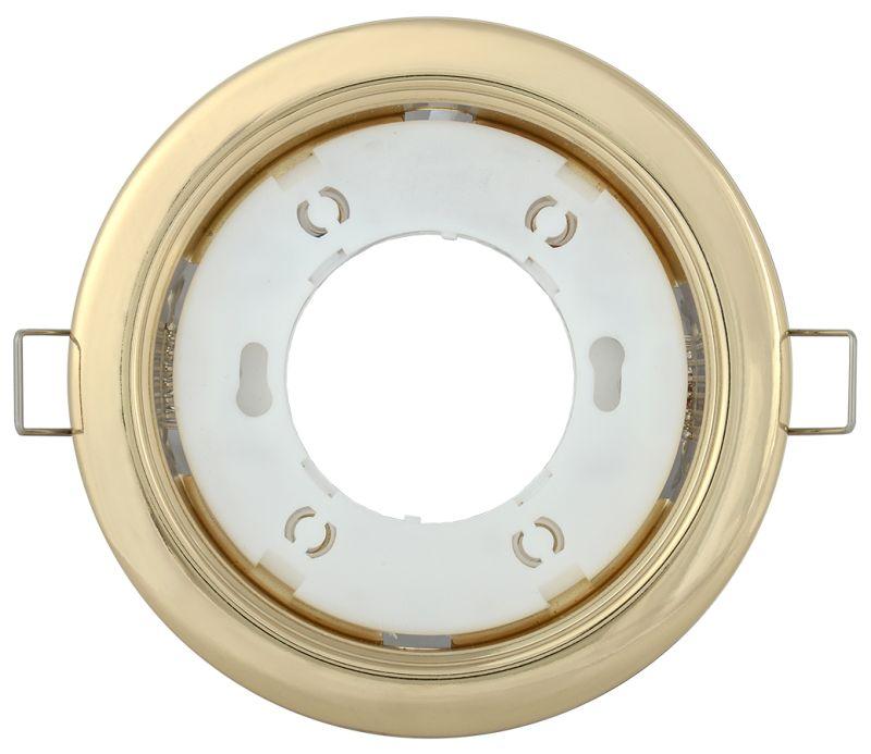 Рекомендуем купить Светильник точечный GX53 встраив. зол. IEK LUVB0-GX53-1-K22