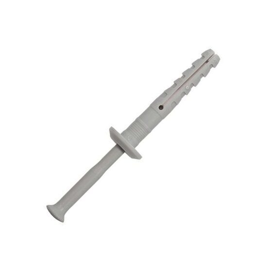 Рекомендуем купить Гвоздевой дюбель fischer N 6 x 40/7 P K с плоским бортиком и пластиковым гвоздем