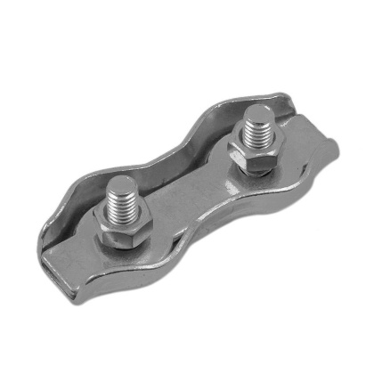 Рекомендуем купить Зажим DUPLEX для троса Ø6мм, оц. сталь