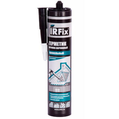 Рекомендуем купить Герметик IRFix кровельный битумно-каучуковый "Черный", 310 мл