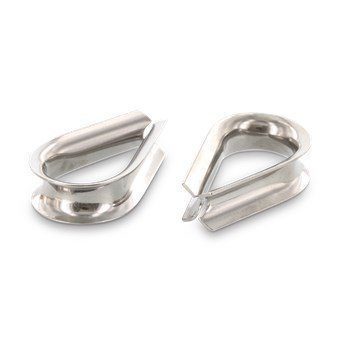 Рекомендуем купить Коуш ART 9073 (DIN 6899) для троса Ø4мм, нерж. сталь А4