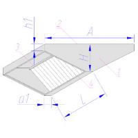 Купить зонт вытяжной островной тип 1 оптом | ПРОТОРГ