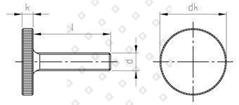 DIN 653 AISI 303 M 2,5X10 - №4