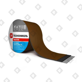 Лента-герметик самоклеящаяся Технониколь Никобенд, коричн., 10х1000 см - №2
