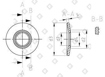 NFE 25-511 A4 6X18X1,4 - №3