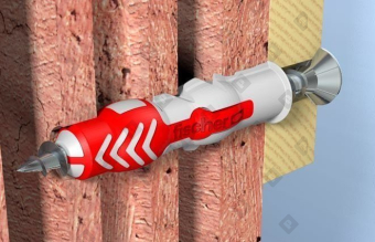 Универсальный дюбель fischer DUOPOWER 14x70 мм - №7