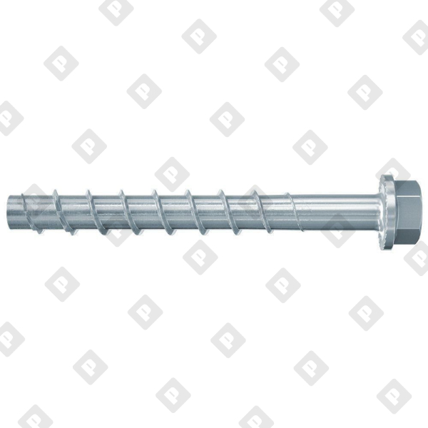 Шуруп для бетона fischer FBS II 10x140 85/75/55 US с шестигранной головкой и пресс-шайбой, оц.сталь - №2