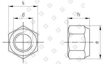 DIN 982 A2-70 M 12 Gleitmo - №5