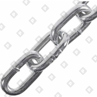 Цепь короткозвенная DIN 766 Ø8 мм, оц. сталь - №3