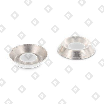 Шайба NF E 27-619 Ø10 штампованная, со скосом 90 градусов, нерж. сталь А2 - №1