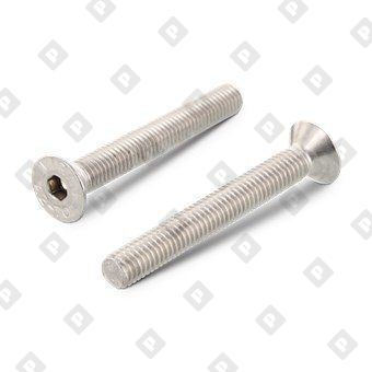 Винт ISO 10642 (DIN 7991) M16x25 с потайной головкой и внутренним шестигранником, нерж. сталь А2 - №1