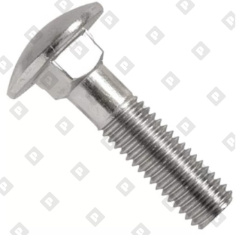 Болт DIN 603 M16x120 кл. пр. 8.8, оц. сталь, шт - №1