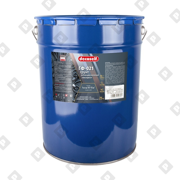 Грунт ГФ-021 Pufas Экспресс Decoself (25кг) - №1