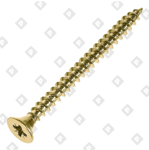 4.0x16 POZI желтый цинк - №1