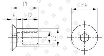 Art. 9062 AISI 303 M 12X20 - №4