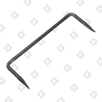 Скоба строительная d=8 мм, 250х70 мм - №1