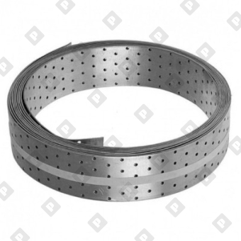 Перфорированная монтажная лента LM 140x2 (5 м), оц. сталь - №1