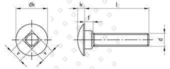 DIN 603 M 6X110/110 A2 - №4