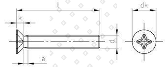 DIN 965 A4 M 10X80 H - №4