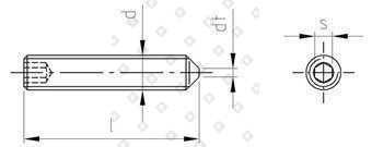 DIN 914 A2 M 20X40 - №4