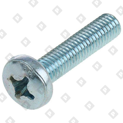 Винт DIN 7985 M5x30 с полуцилиндрической головкой и крестовым шлицем PH, кл. пр. 4.8, оц. сталь - №3
