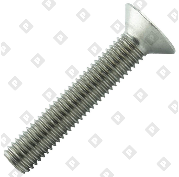 M6x60 DIN 965 кл. пр. 4.8 оц. сталь - №1