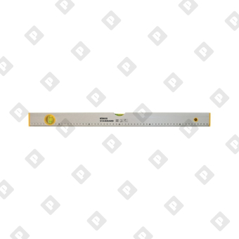 Уровень Biber 40321 Стандарт 400 мм 2 глазка - №1