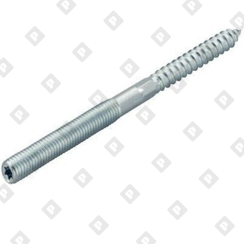 Шуруп-шпилька сантехническая fischer STST 8x60 мм со шлицем Torx, оц. сталь - №1