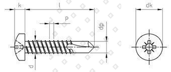 DIN 7504 A2 M 5,5X40 Z - №4
