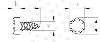 DIN 7976 A2 C 4,2X13 SZ - №4
