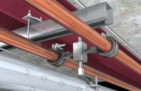 Одновинтовой трубный хомут fischer FGRS 12-15 (1/4") с гайкой M8, оц. сталь - №3