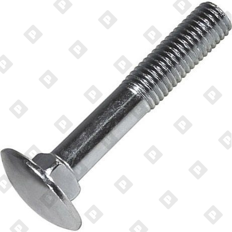 Болт DIN 603 M6x30 кл. пр. 4.6, оц. сталь, шт - №1