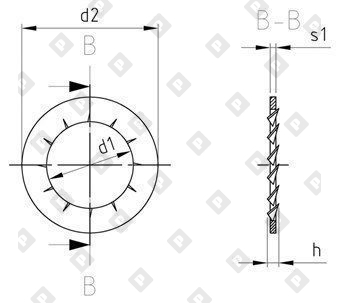 DIN 6798 A2 J 25,0 - №3